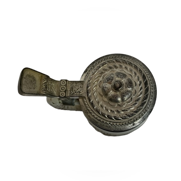 AVON Ceramarte Brazil 1980 Lidded Stein Mug Cup Hand Crafted Cowboy Vintage - Picture 5 of 7